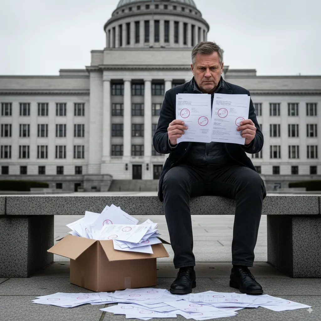 Padre separado triste sin poder ver a su hijo - Problemas de relación directa y regular tras separación