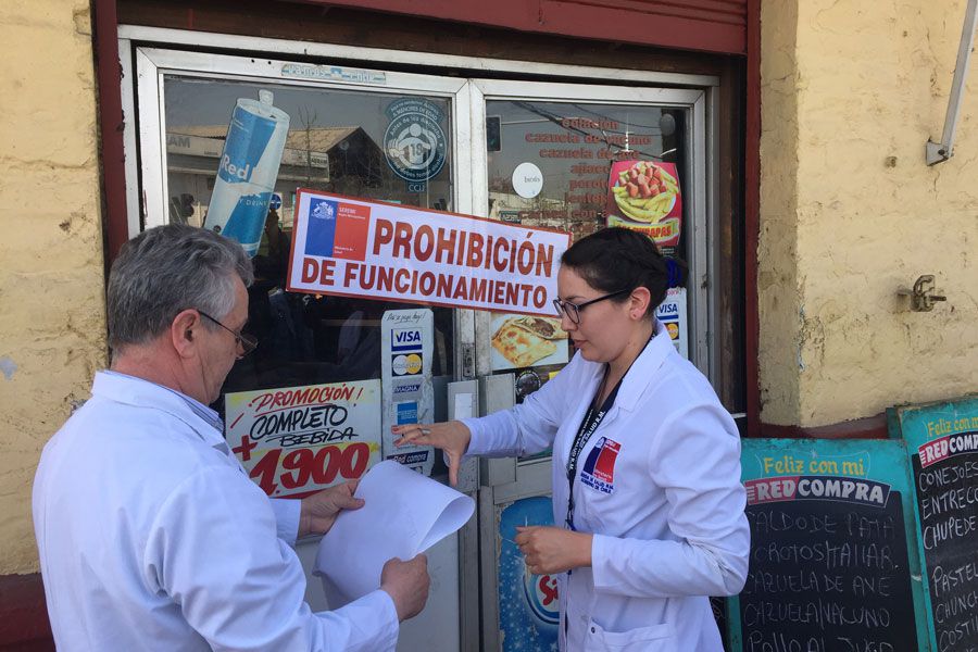 Fiscalización sanitaria alimentos SEREMI